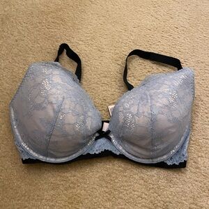 Victoria's Secret Light Blue Lace Bra